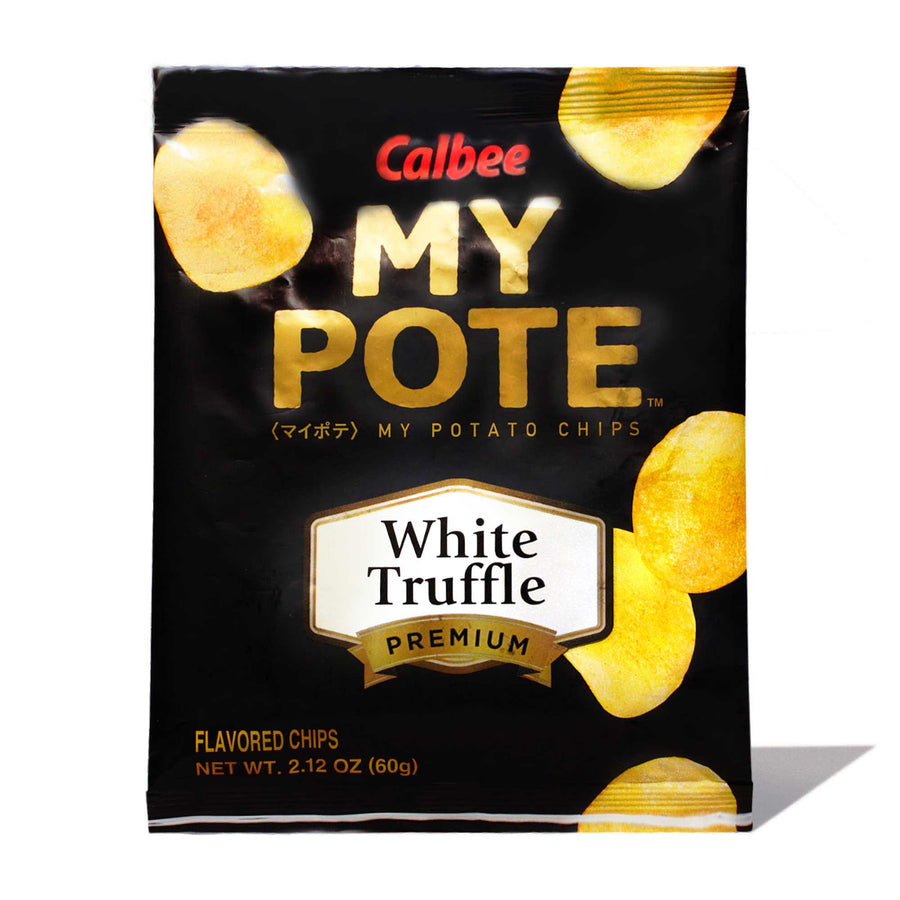 Calbee My Pote Potato Chips: White Truffle