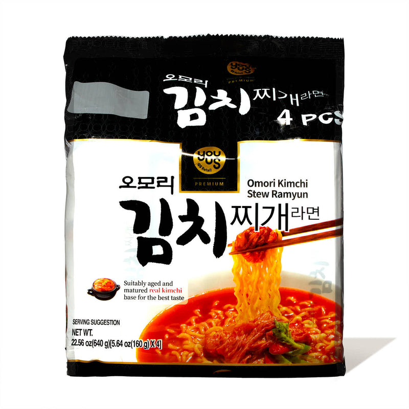 Omori Kimchi Jjigae Ramen (4-pack)