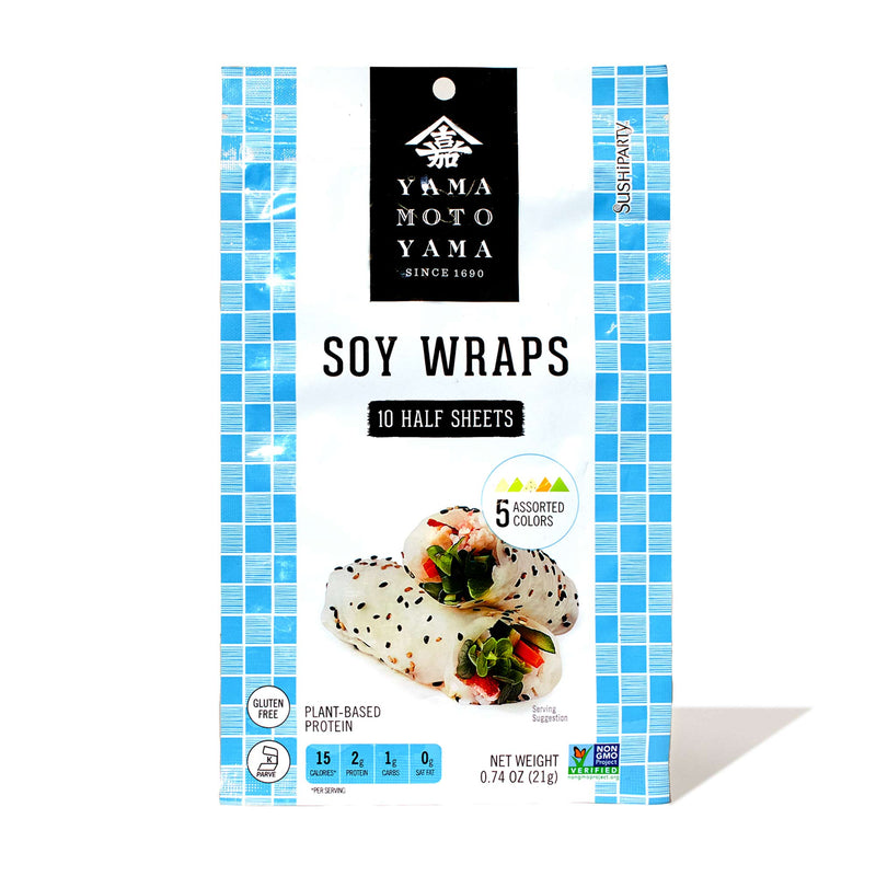 Yamamotoyama Assorted Soy Sushi Wraps (10 Half-Sheets)