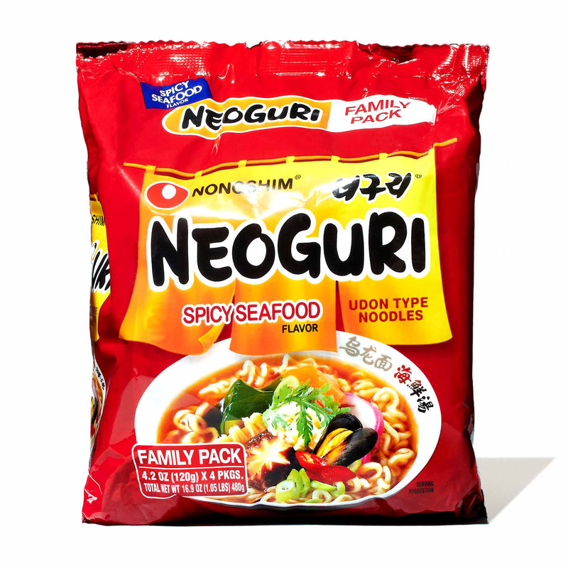 Nongshim Neoguri Spicy Seafood Udon (4-pack)