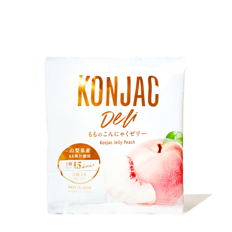 IA Foods Konjac Almond Jelly: White Peach