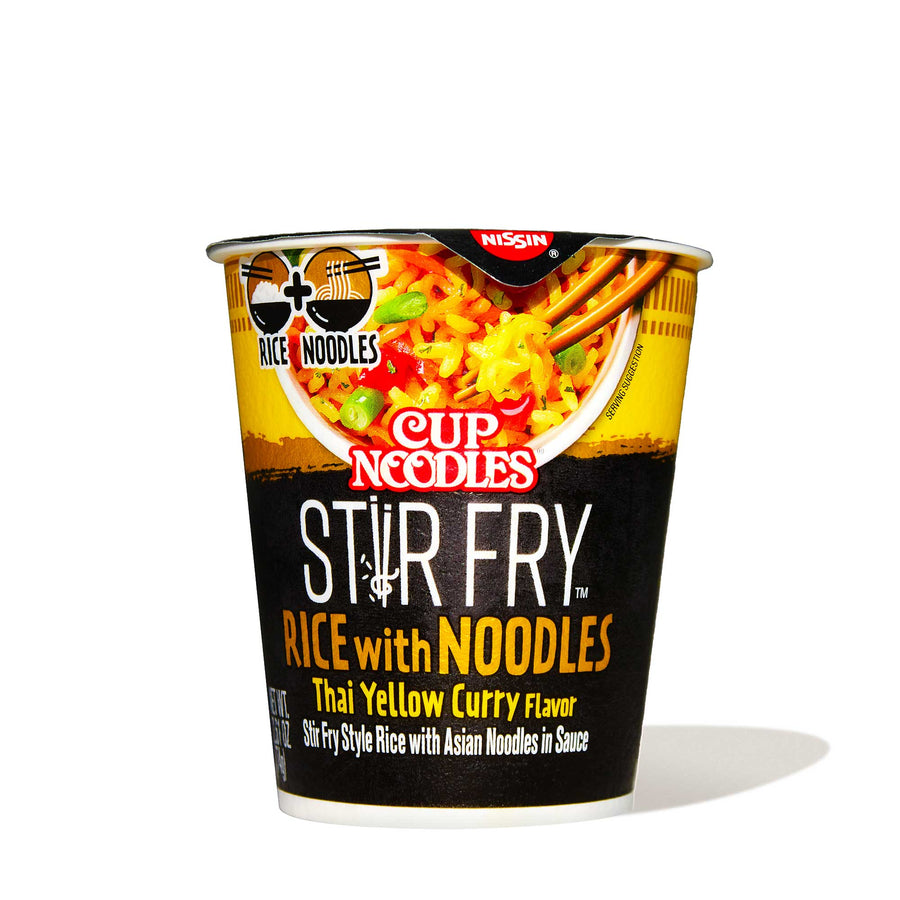 Nissin Cup Rice & Noodle: Thai Yellow Curry