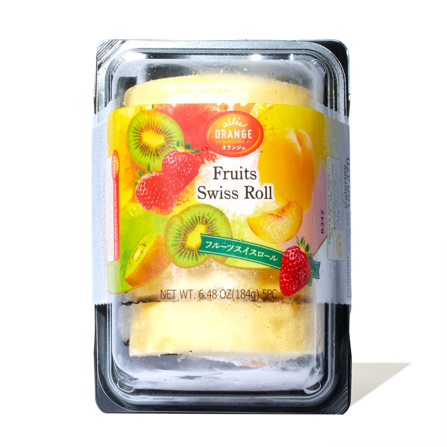 Patisserie Swiss Roll Cake: Fruit