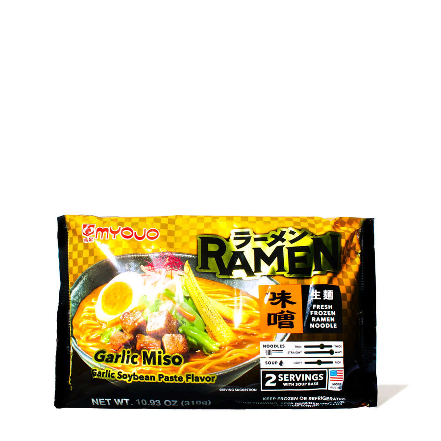 Myojo Nama Ramen: Garlic Miso (2 servings)