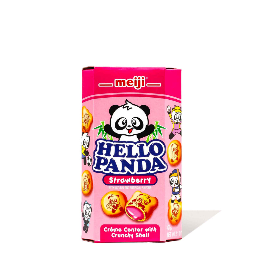 Meiji Hello Panda: Strawberry