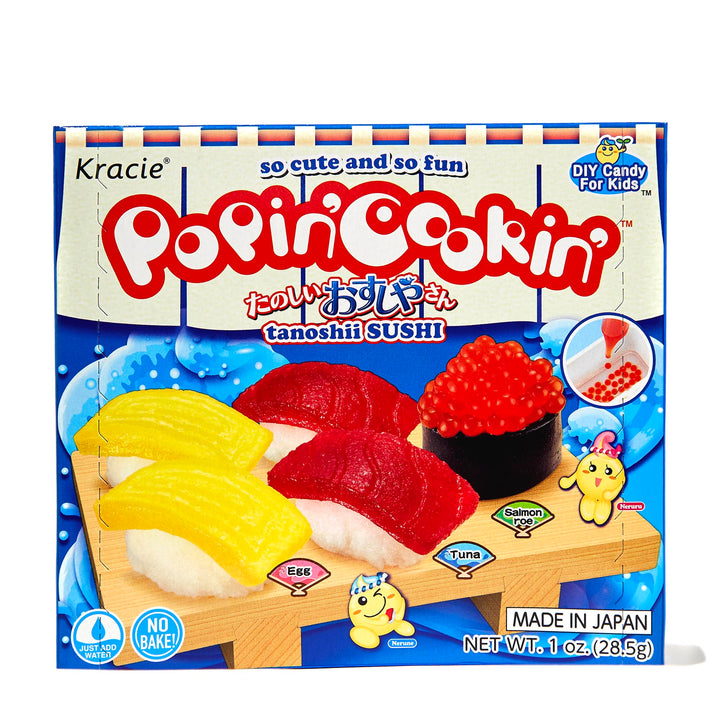 A box of Kracie Popin Cookin DIY Candy: Sushi sushi popsicles.